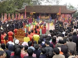 Au Co temple festival (Source: VNA)